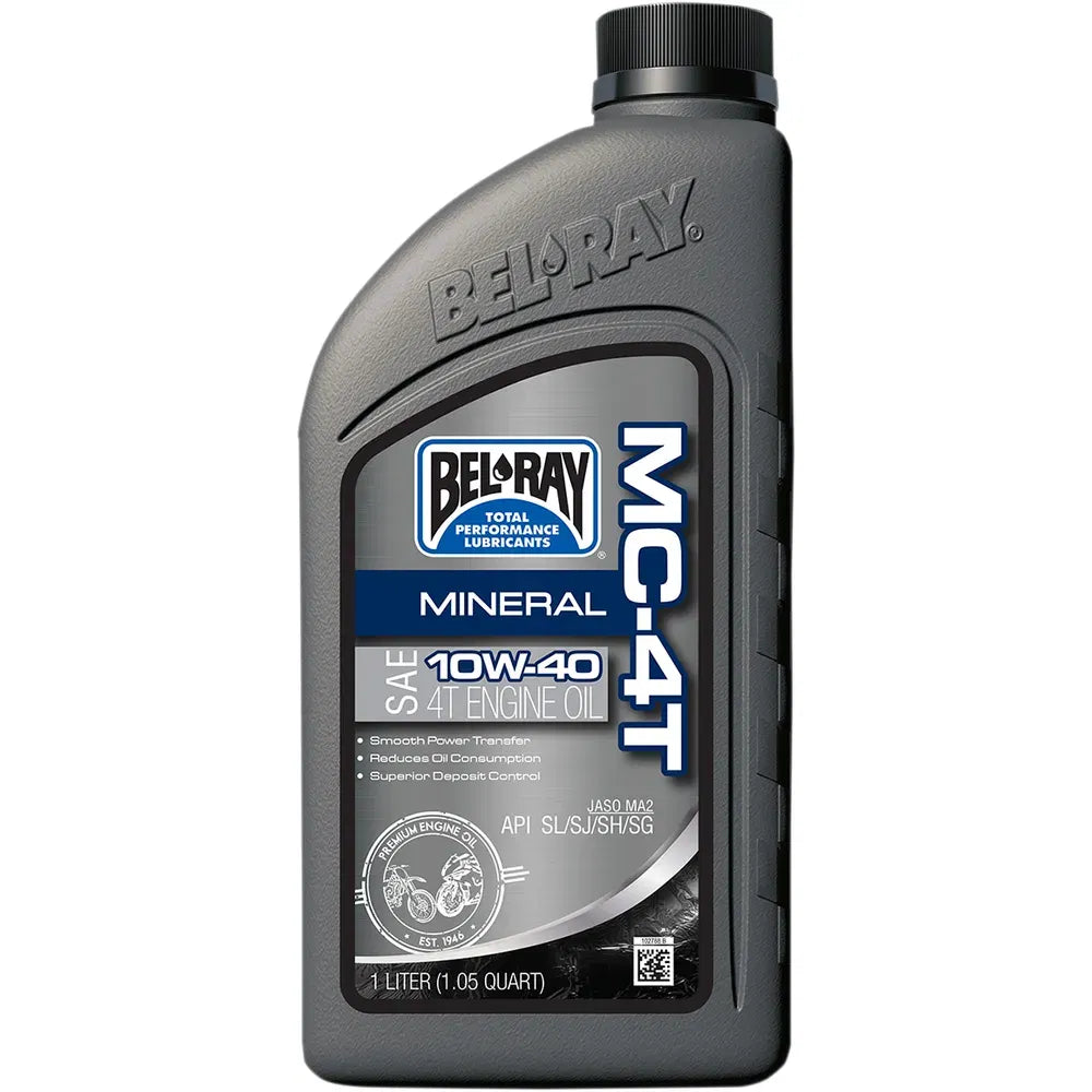 MC-4T Mineral Oil - 10W-40 - 1 L