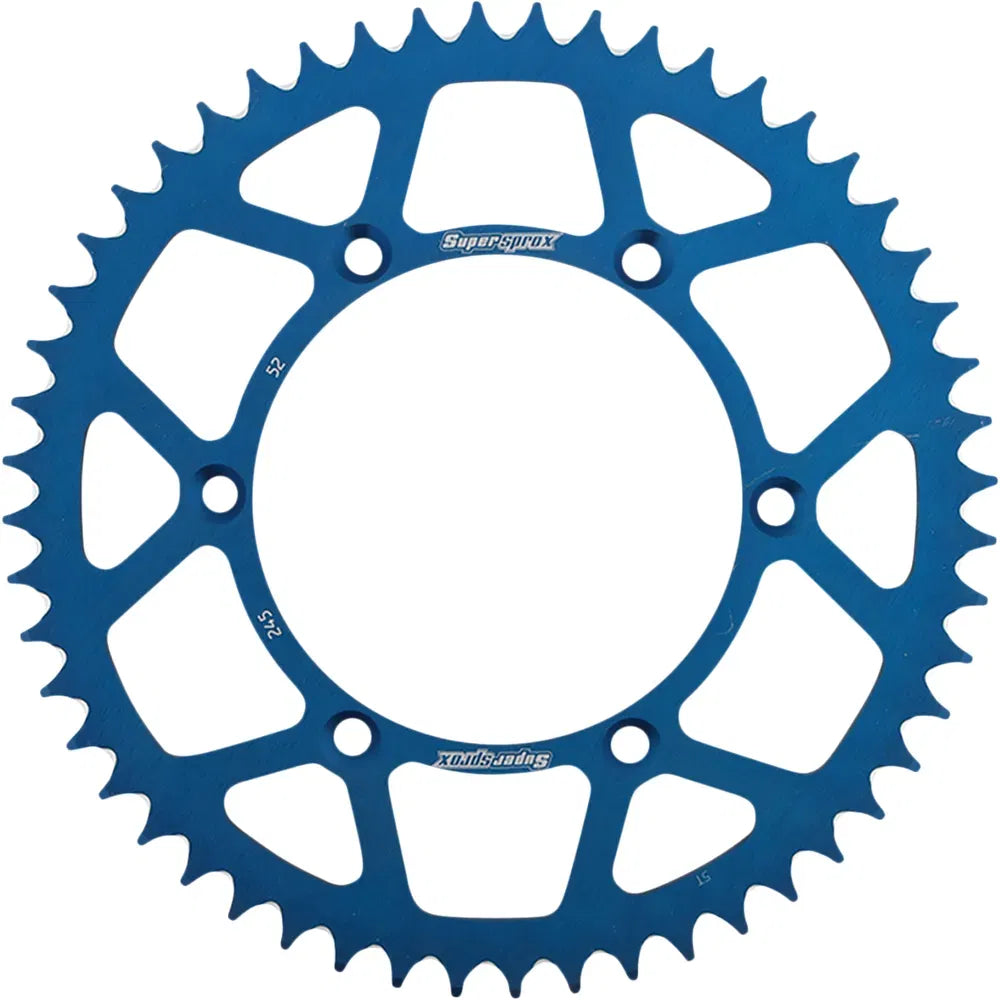 Rear Sprocket - Alloy - Blue - 52-Tooth