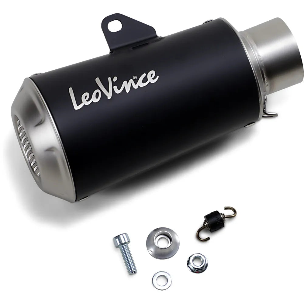 Silenciador deslizante universal LV-10 - Silenciador deslizante universal LV-10 de 54 mm - Edición negra