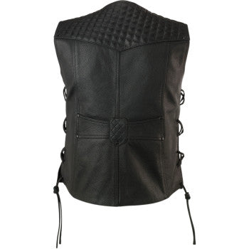 Chaleco Z1R Gaucha para Mujer - Negro