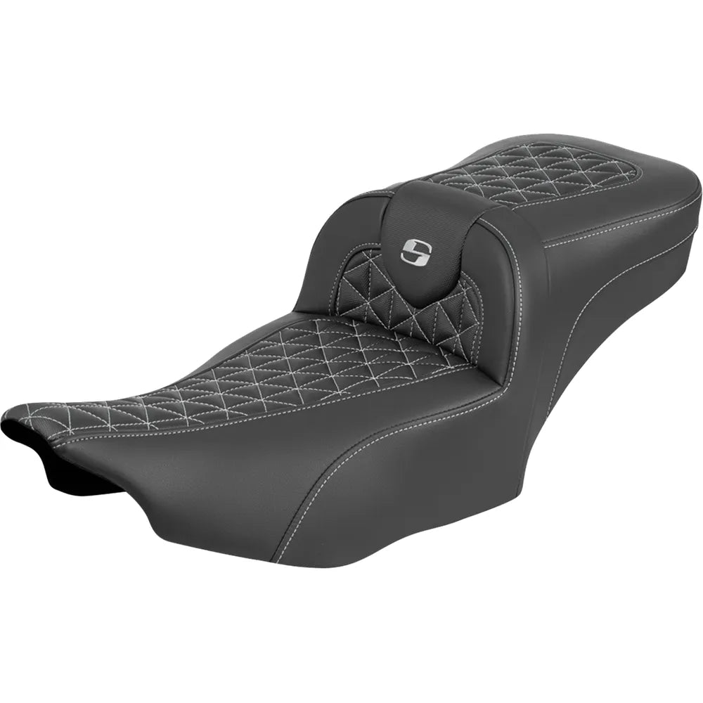 Asiento de alcance extendido Roadsofa™ - Asiento de alcance extendido Roadsofa™ - sin respaldo - Costura plateada - FLH/FLT '23-'25