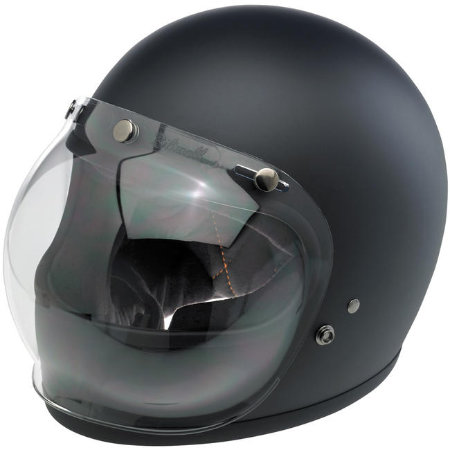 Burbuja de 3 broches para casco Biltwell - transparente