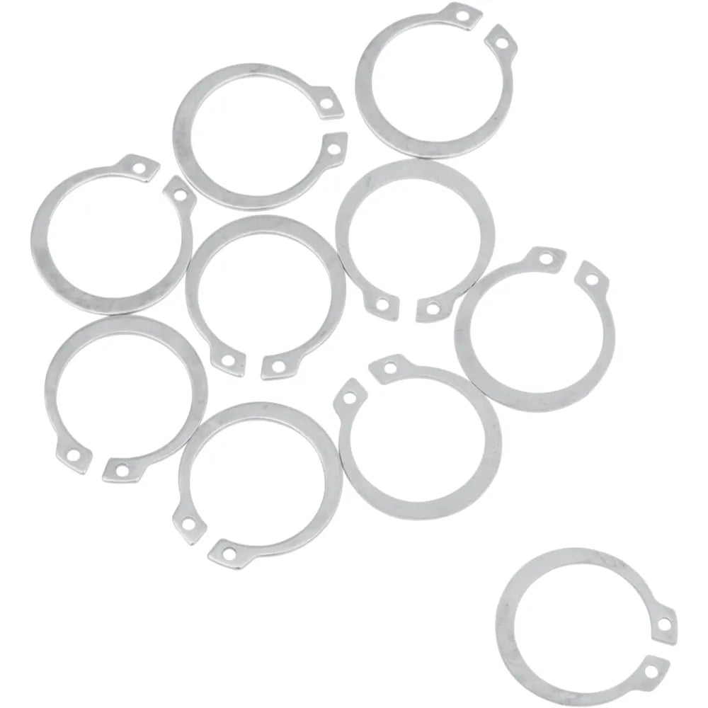 Kit de arandela/anillo elástico del contraeje - Anillo elástico - Paquete de 10 - Kawasaki/Suzuki