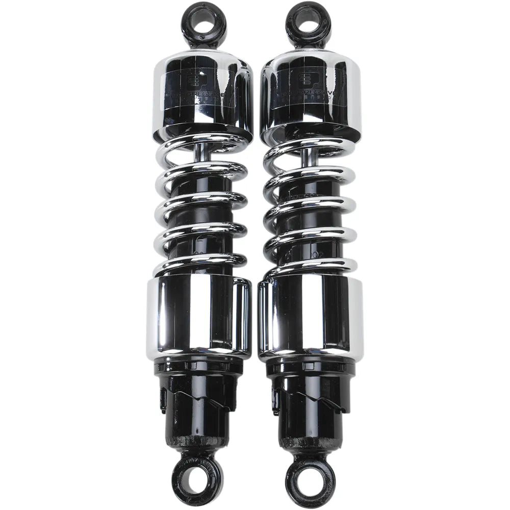 Shocks - 412 Cruiser Series - Chrome - 12" - Standard