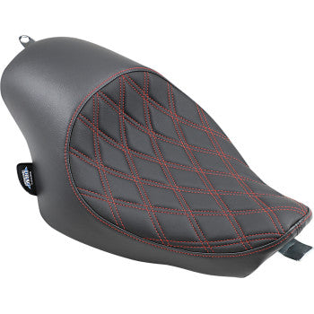 Asiento 3/4 Solo Doble Diamante Negro - XL '04-'22