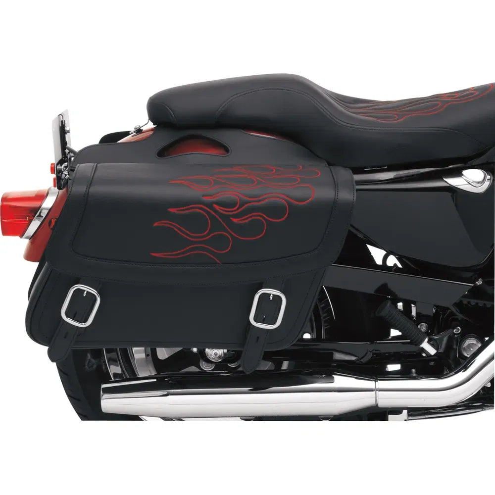 Flame Saddlebag - Red - Jumbo