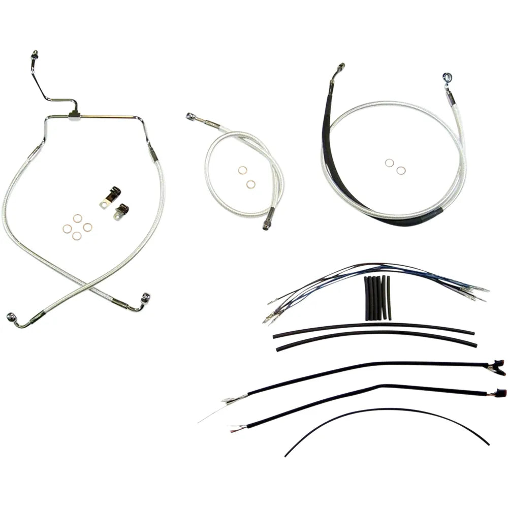 Kit de instalación de manubrio de diseñador Sterling Chromite II® - Kit de instalación de manubrio de diseñador Sterling Chromite II® - 15"-17" - FLHR '17-'19