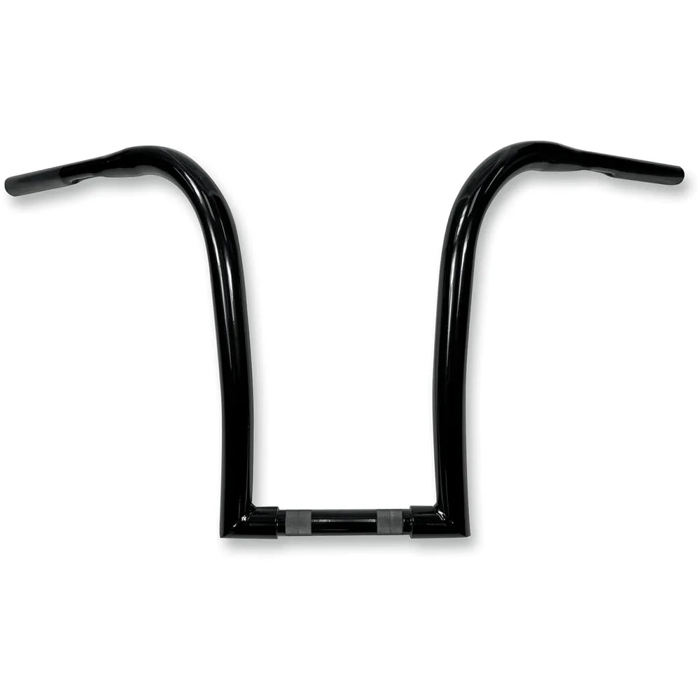 Black 1-1/4" Ape Hanger Handlebar w/ 14" Rise