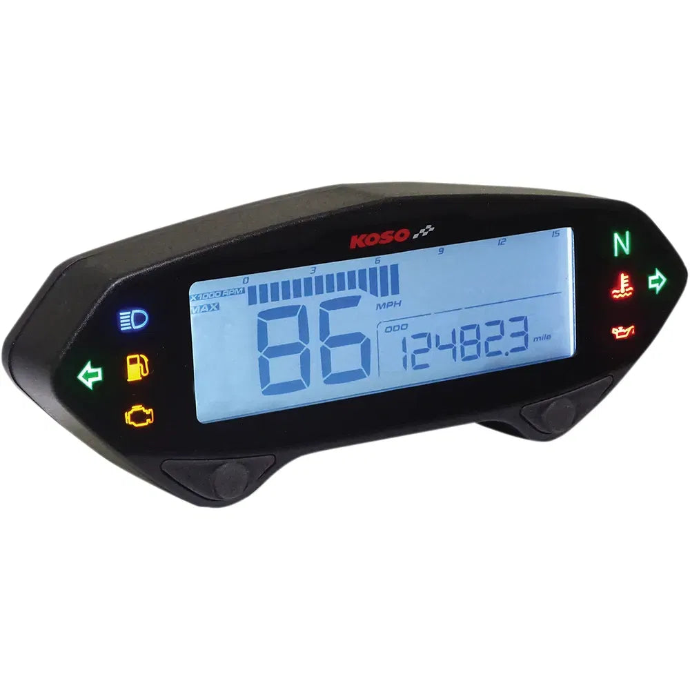 DB-01RN Multi-Function Meter - 4.72" L x 0.78" W x 1.81" H