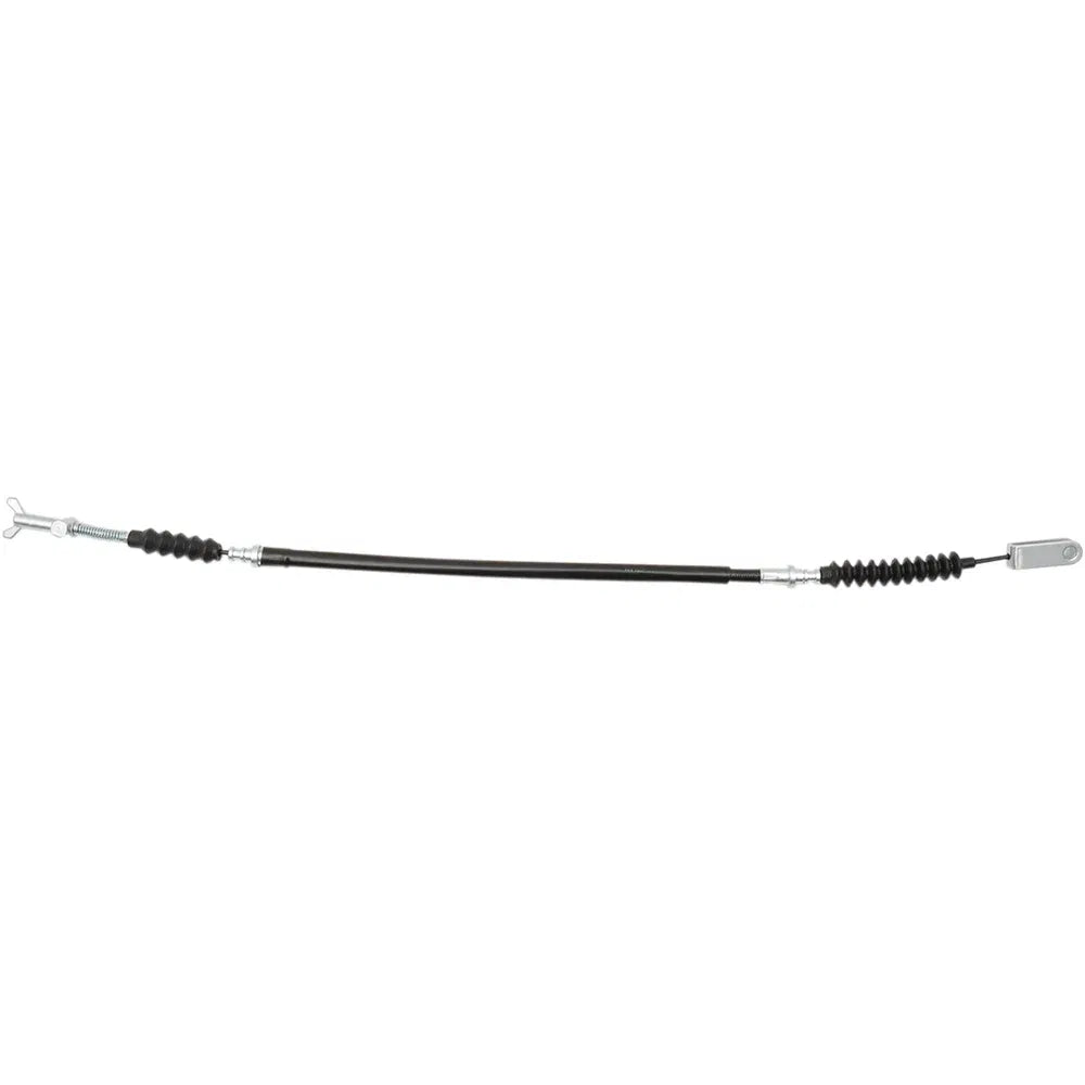 Cable de freno de vinilo negro.