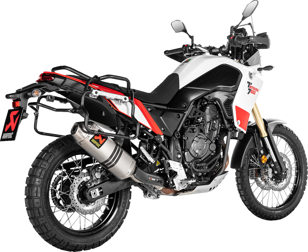 Escape Akrapovic - Slip-On Line Muffler - Titanium - Ténéré 700