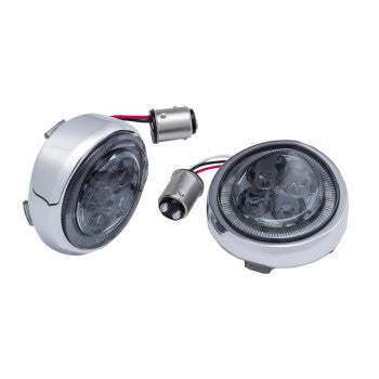 Signal Insert - Rear - Chrome - Smoke