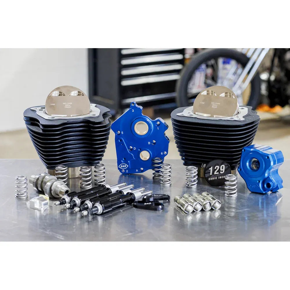 Kit de rendimiento del motor con paquete de potencia de 129"
