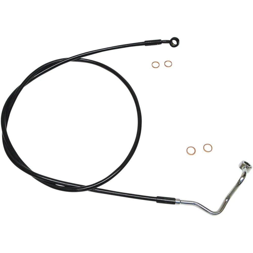 Línea de freno superior inoxidable XR - Línea de freno - Superior - ABS - Negro