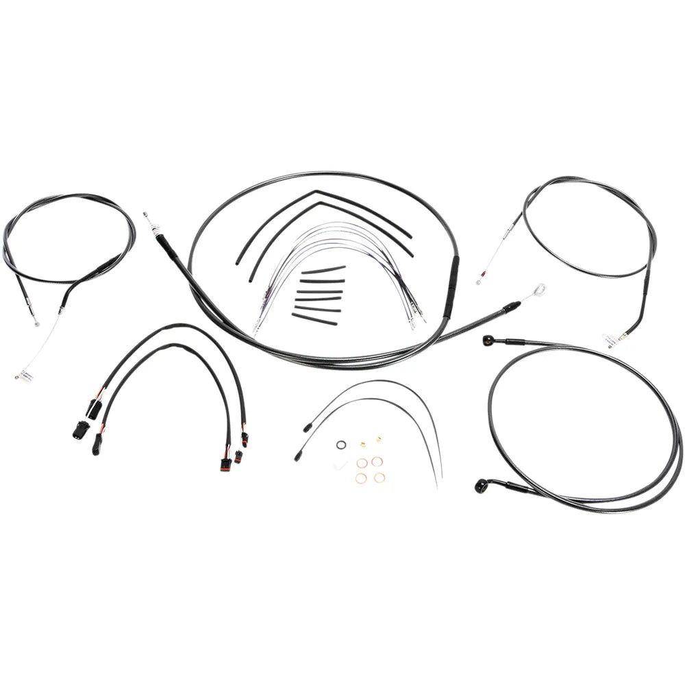 Kit de instalación de manillar de diseño Black Pearl™ - Kit de instalación de manillar de diseño Black Pearl™ - 18"-20" - Sportster '14-'22