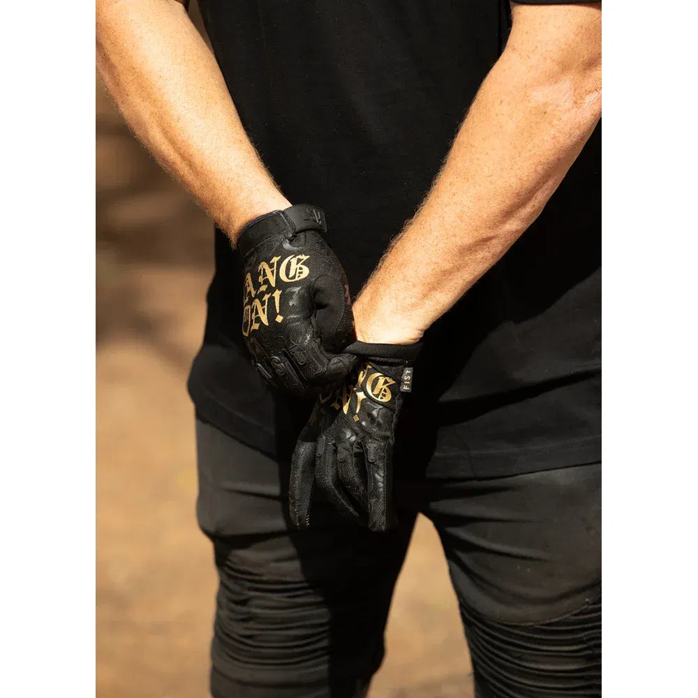 Guantes para colgar con correas