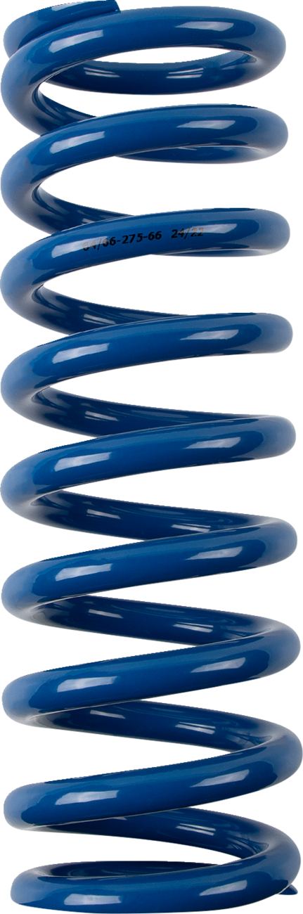 Resorte de choque - Resorte de choque - 64/66 mm OD - 66 n/mm - Azul