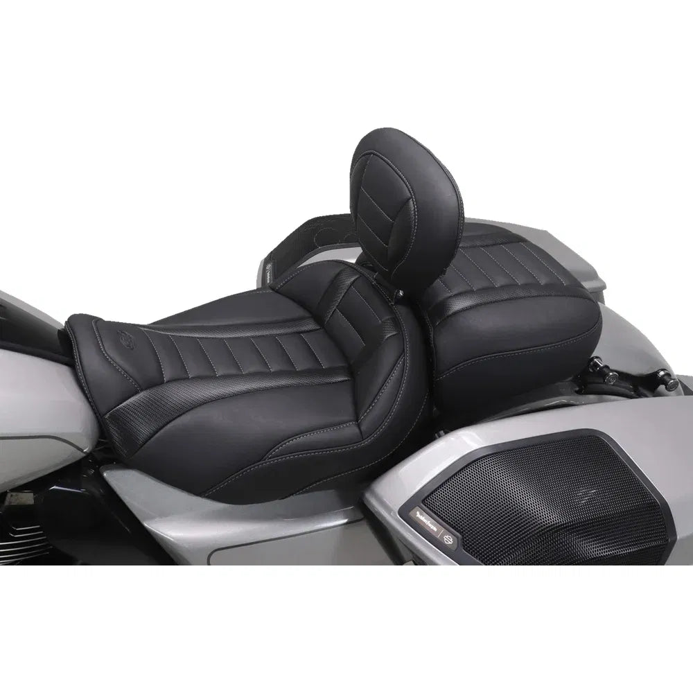 Amplio asiento de pasajero touring deluxe