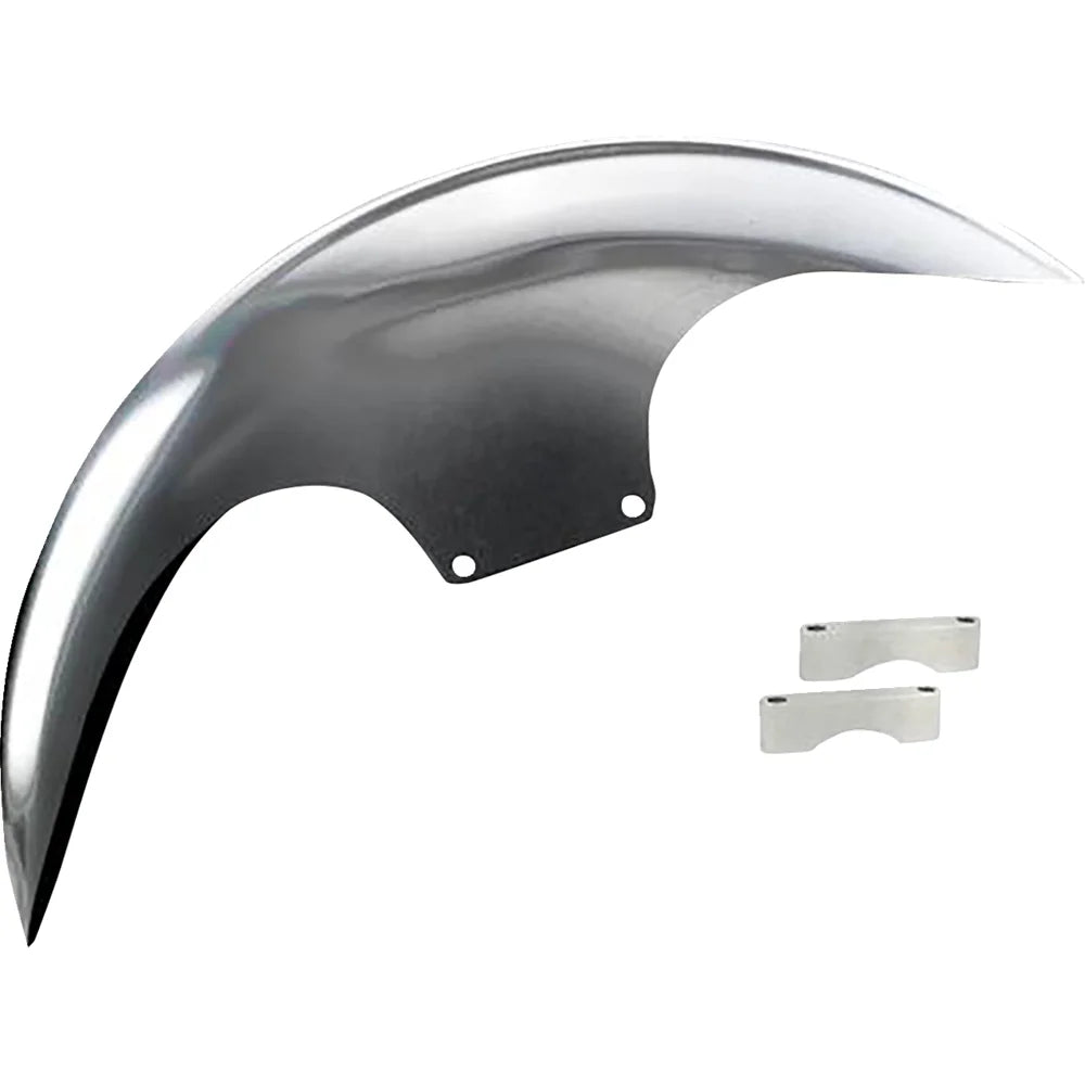 Guardabarros delantero cafe para rueda de 21"