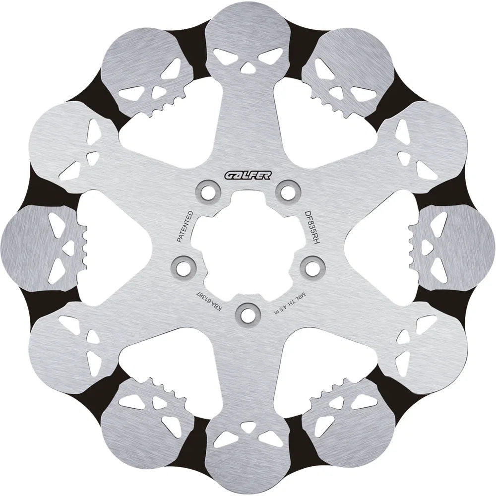 Rotor de freno de calavera