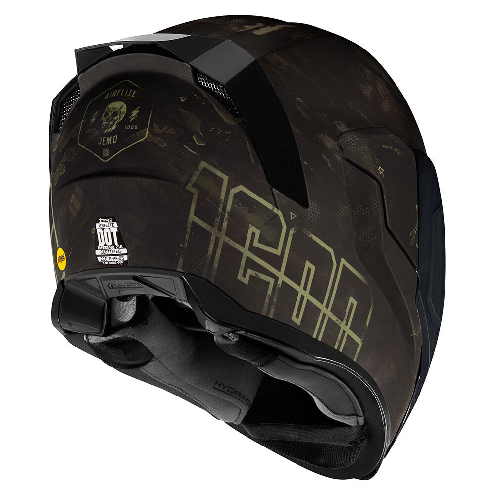 Casco ICON Airflite - Demo - MIPS - Negro
