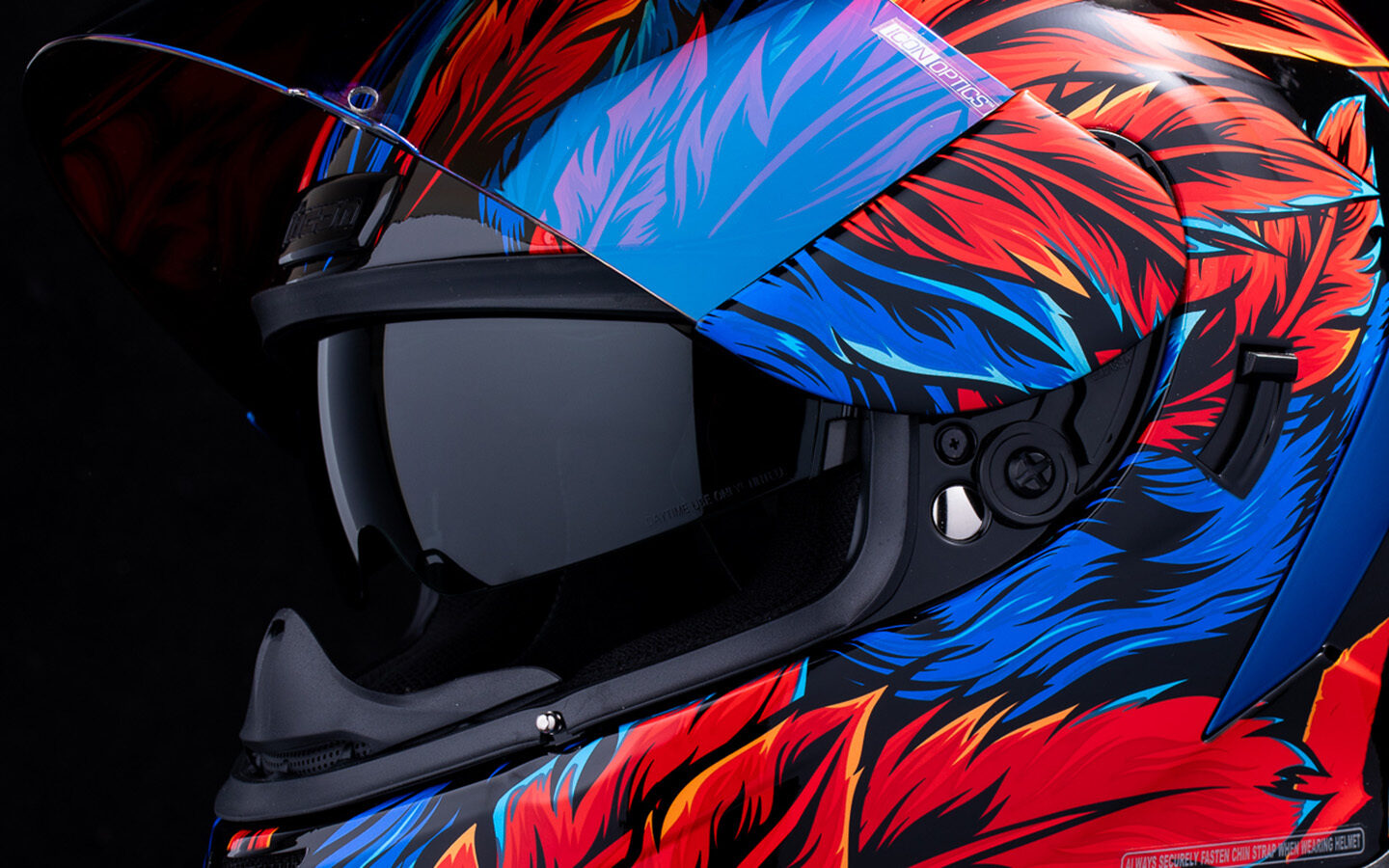 Casco ICON Airform Fever Dream - Azul
