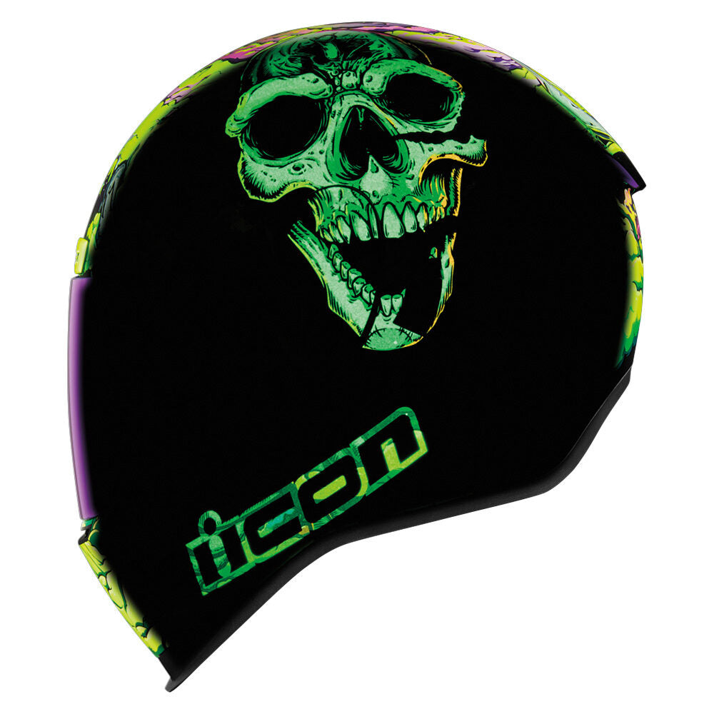 Casco ICON Airform Hippy Dippy - Morado