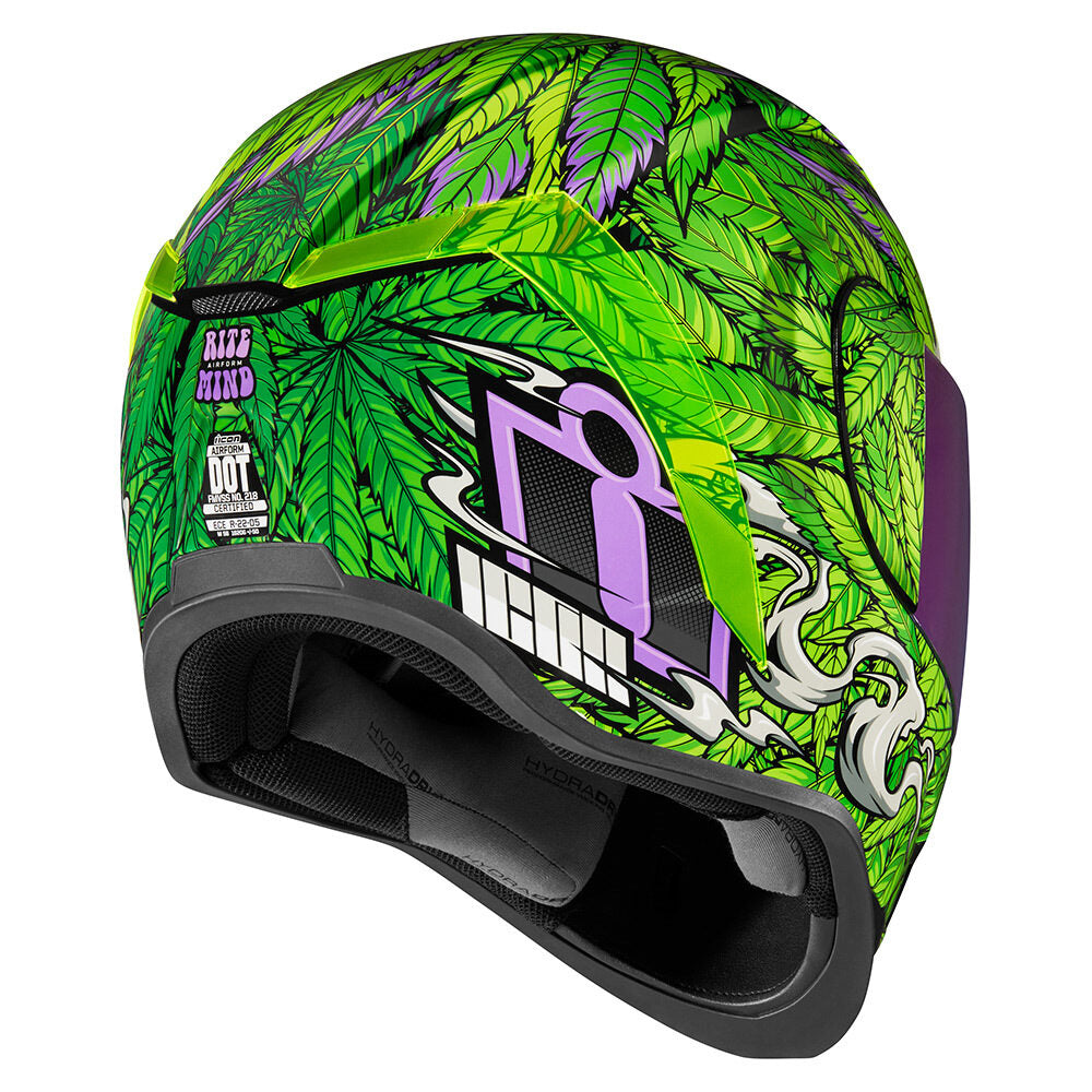 Casco Airform Ritemind Glow Color Verde