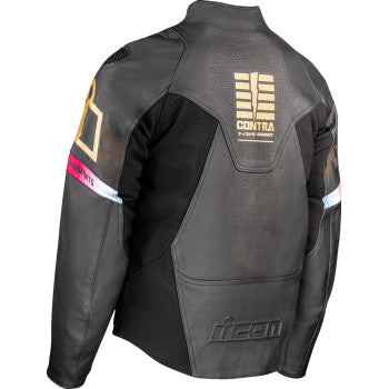 Chamarra Icon Contra3 Rizz Rizz para hombre - Negra