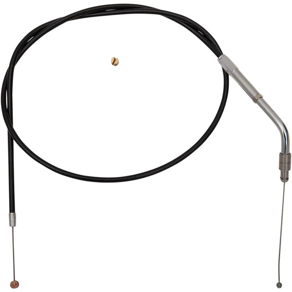 Cable de acelerador/ralentí de vinilo negro