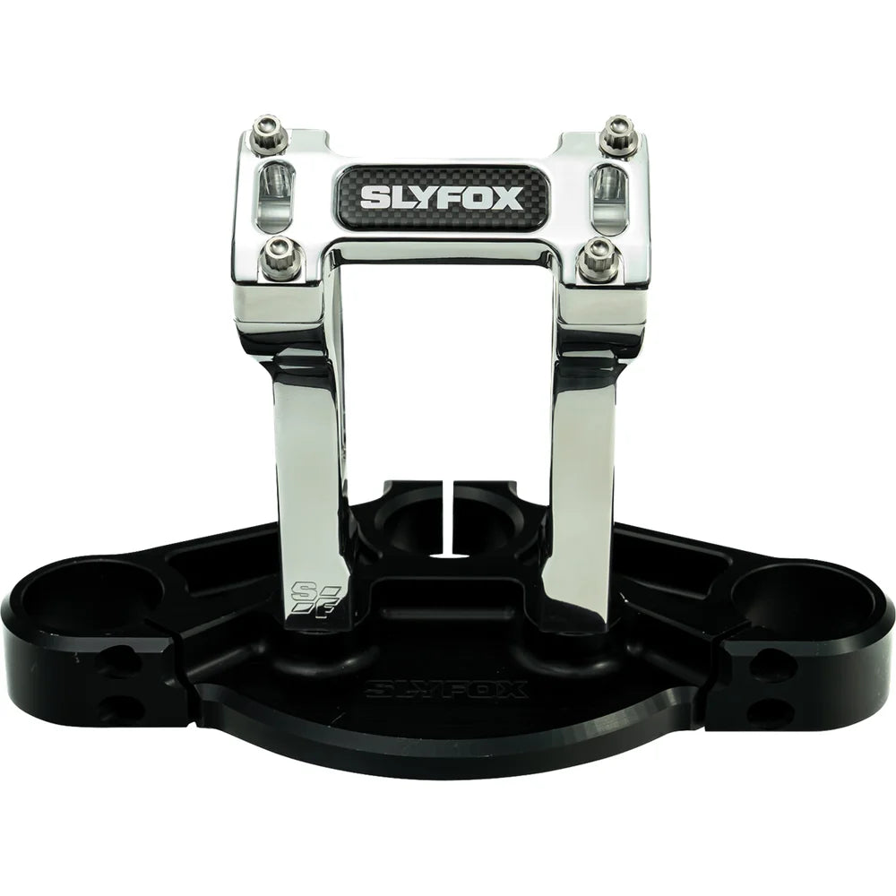Kit SLYFOX Handlebar Riser Pullback 1-1/8" Clamping 6" Rise