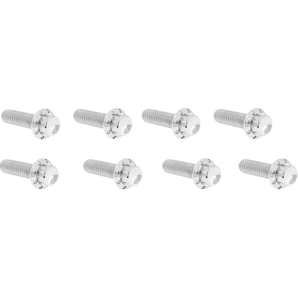 Kit de pernos de 12 puntos de titanio con bloque elevador
