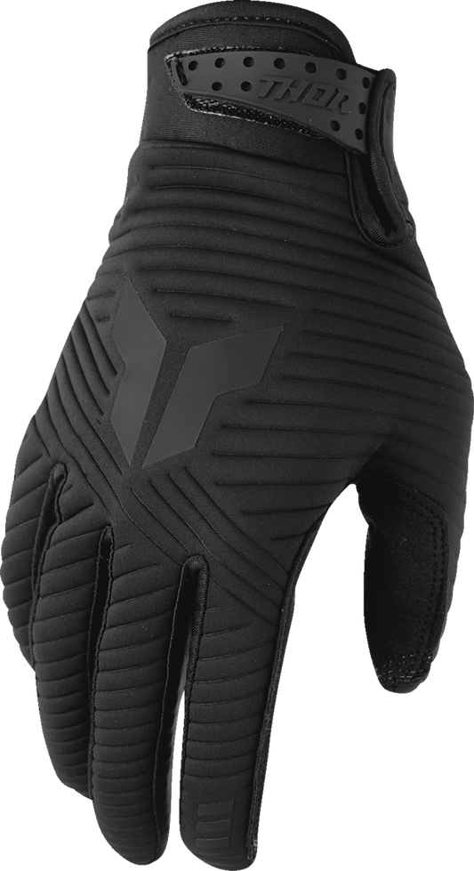 Guantes CW en modo de lanzamiento
