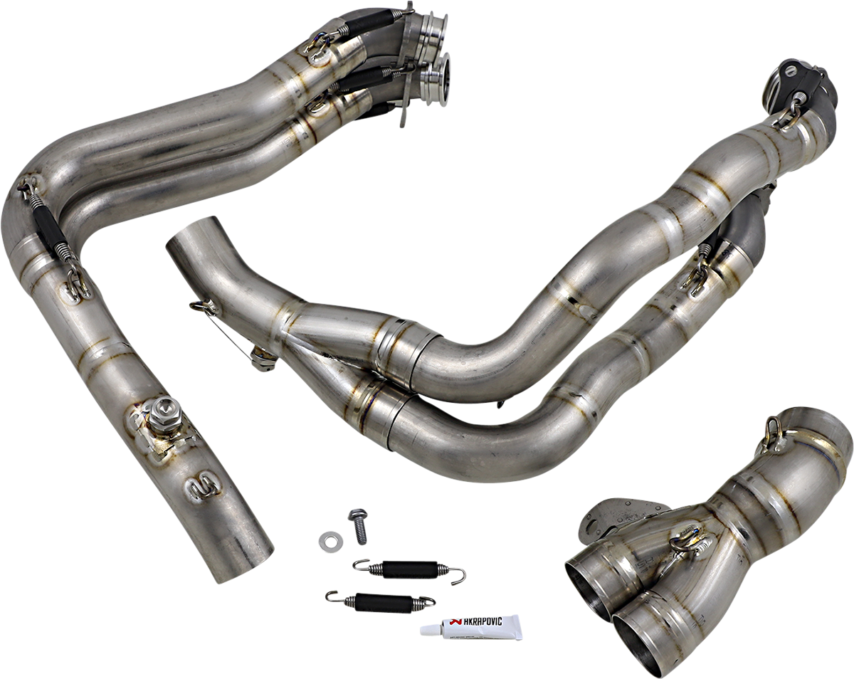 Escape Akrapovic - Header - Titanium