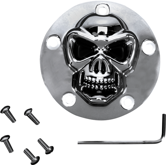 Cubierta de puntos de calavera 3-D
