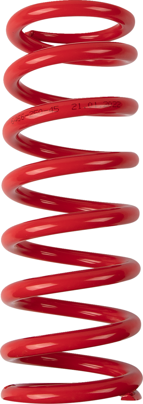 Resorte de choque - Resorte de choque - 64/66 mm OD - 45 n/mm - Rojo