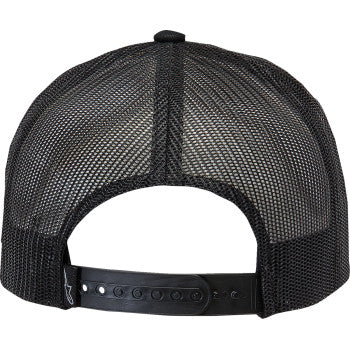 Gorra Alpinestars Delivery Trucker - Negro/Blanco