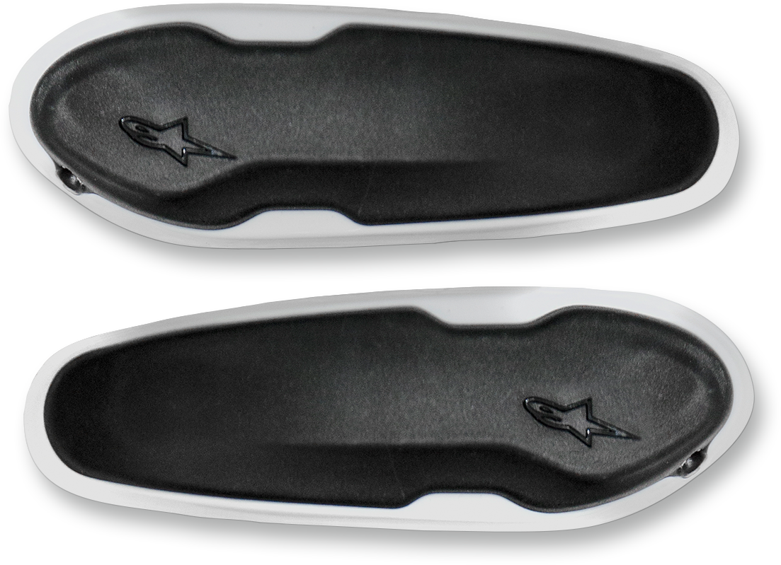 Deslizadores de botas Alpinestars - Blanco/Negro