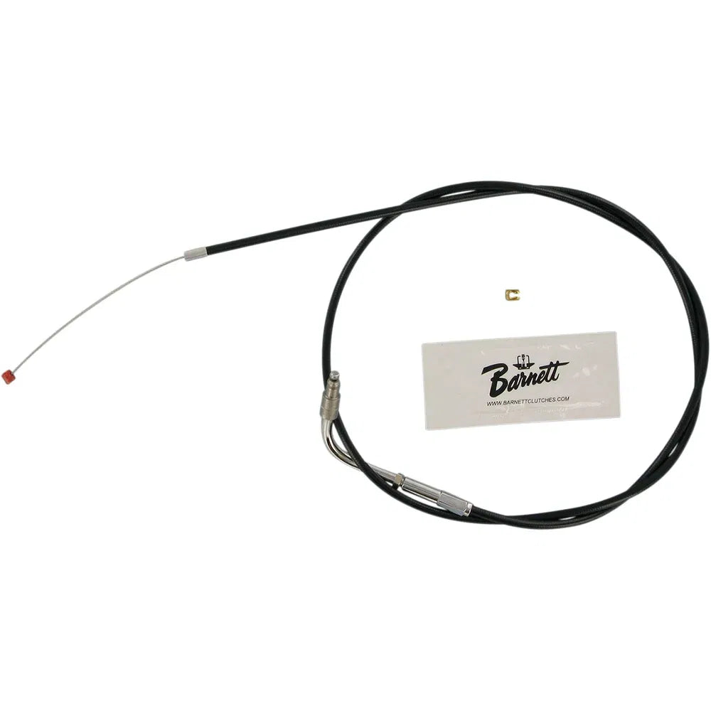 Cable de acelerador/ralentí de vinilo negro