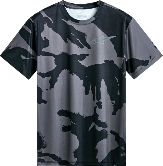 Camiseta de rendimiento de camuflaje