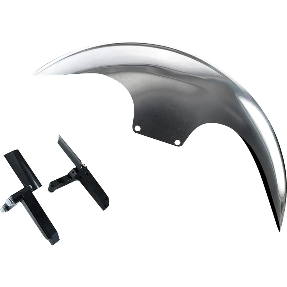 Kits de guardabarros delanteros de acero con adaptadores de horquilla invertida