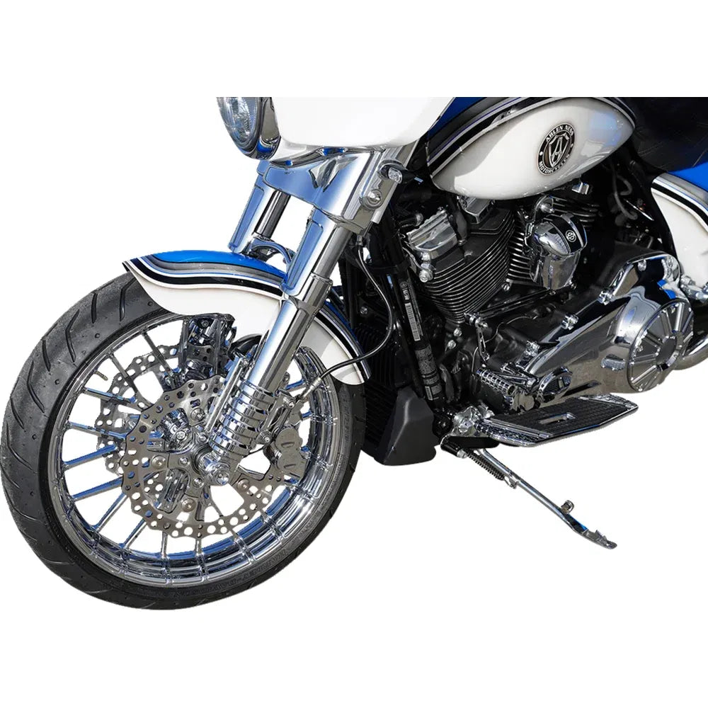 Método patas de horquilla invertidas sin flexión