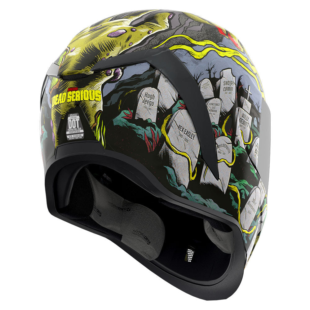 Casco Icon Airform MIPS Dead Serious - Negro