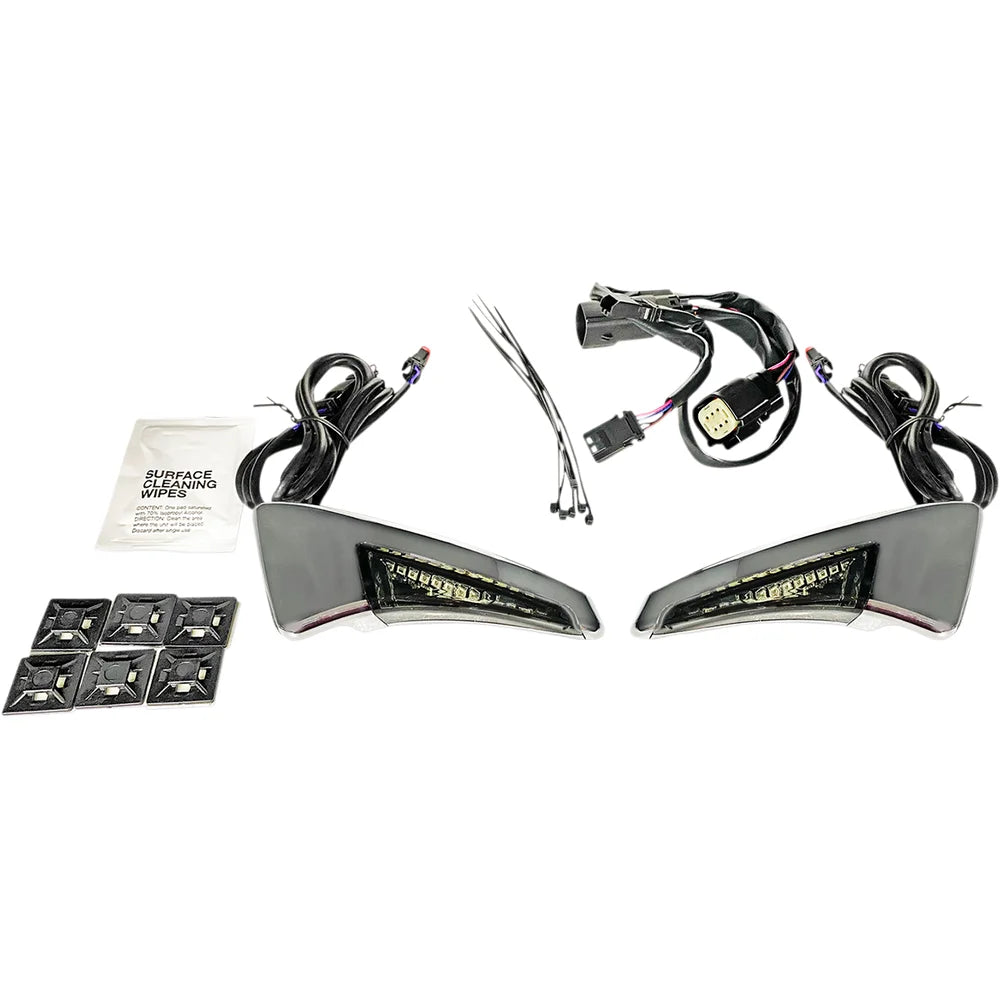 Luces led secuenciales del respaldo del asiento tour pak