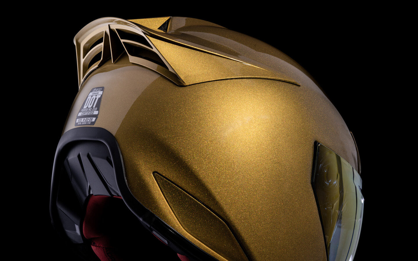 Casco ICON Domain Cornelius - Oro