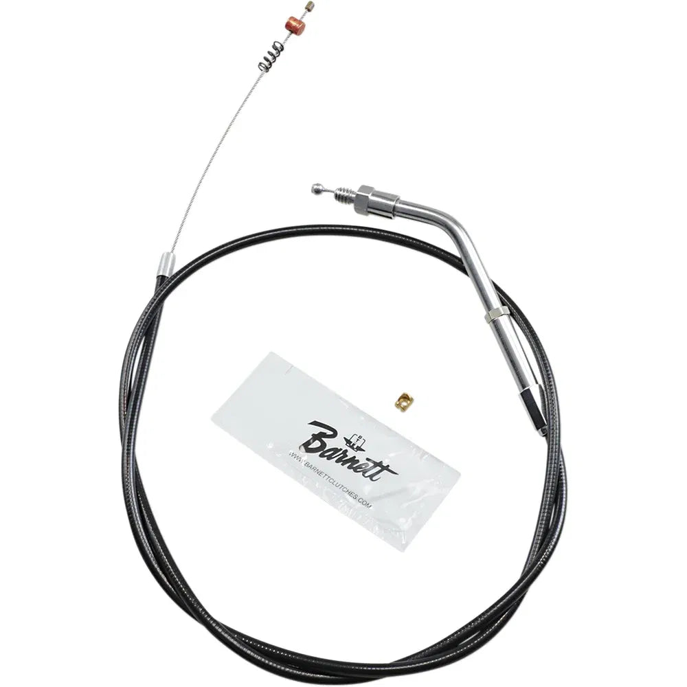 Cable de acelerador/ralentí de vinilo negro