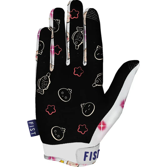 Guantes de bola de masa de la suerte atados