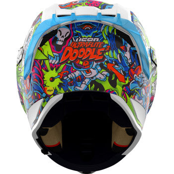Casco Icon Ultraflite Doodle 3 MIPS - azul