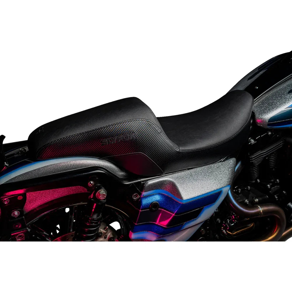 Asiento SLYFOX The Drifter Drifter Black Logo Smooth Vinyl Carbon Fiber FL '97-'07