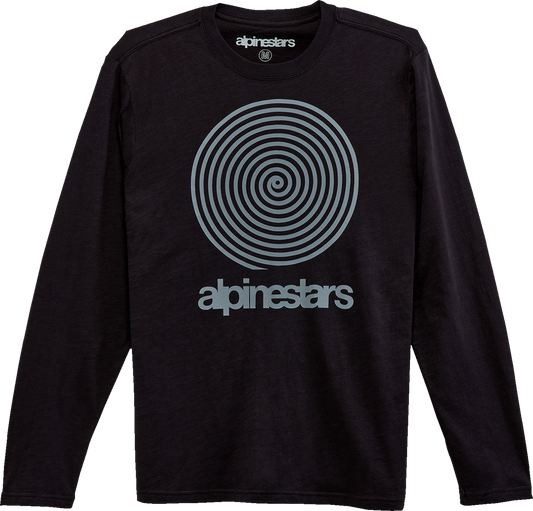 Camiseta de manga larga espiral